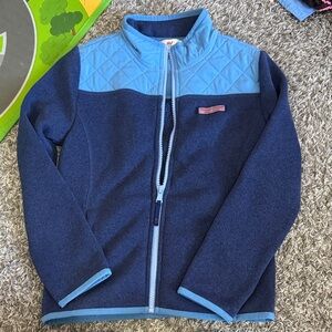 Vineyard Vines Blue Full-Zip Jacket